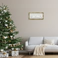 thumbnail image 2 of Stupell Industries Inspiring Christmas Eve Sentiment Inspirational Painting Gold Floater Framed Canvas Art Print Wall Art, 25 x 11, 2 of 9