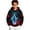 Black, variant on Weebloom Kids Halloween Hoodies For Boys Funny Graphic Fleece Toddler Hoodie Pullover Tops,Size 4-14 Y
