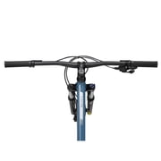 Mongoose Salvo 1 Full Suspension Mountain Bike, 29 Inch Wheels, X-Large Frame, Blue