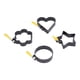 thumbnail image 4 of Anillos para cocinar huevos, Juego de anillos para huevos fritos, anillos para freír huevos, molde para anillos para huevos, diseño de clase mundial Jadeshay A, 4 of 8
