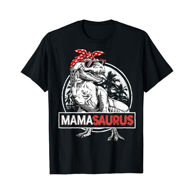 T-Shirt Assorti Famille Mamasaurus T rex Dinosaure Drôle Mamasaurus - comme sur L'Image - L