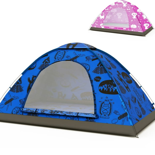 Carpa de Juego ANJ Outdoors KidzAdventure 2 en 1 para Niños - Interior y Exterior