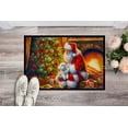 thumbnail image 2 of Maltese and Santa Claus Doormat 36 in x 24 in, 2 of 5