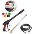 thumbnail image 5 of TOOL1SHOoo 2000PSI High Pressure Car Power Washer Spray Gun Wand Lance Nozzle Tips Hose Kit Washer Spray Gun Wand Nozzle Tip Kit, 5 of 8