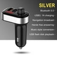 thumbnail image 1 of USB In-Car Adapter Wireless Bluetooth Kit QC3.1 Fast USB Charger Hands FM Bluetooth Transmitter, 1 of 7