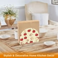 thumbnail image 5 of Standing Dining Table Napkin Holder, Napkin Holder for Table Kitchen Acrylic Paper Tissue Organization, Red Apple Pattern, 5 of 8