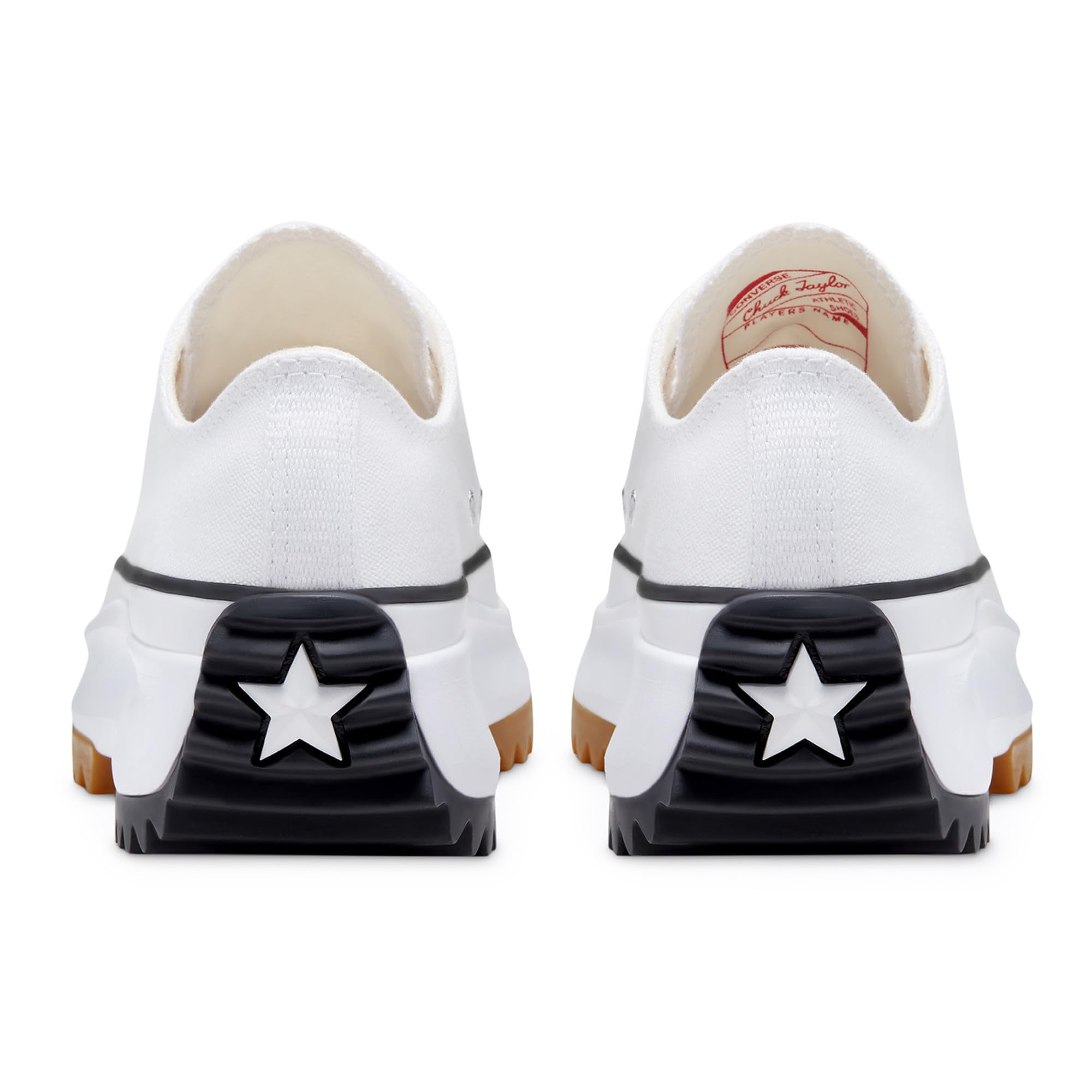 Converse Women's Run Star Hike Platform Sneakers, White/Black/Gum, 9 Medium US