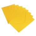thumbnail image 1 of Uxcell Mini Envelopes Gift Cards Business Cards Envelope for Weddings, Yellow 50 Pack, 1 of 6