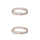 thumbnail image 1 of Qarigey Cuentas Cadena de cintura Adorno de vestido Accesorio de moda Vestir en la playa al aire libre Cadenas para el vientre Joyas para el Tipo 11 2piezas, 1 of 6