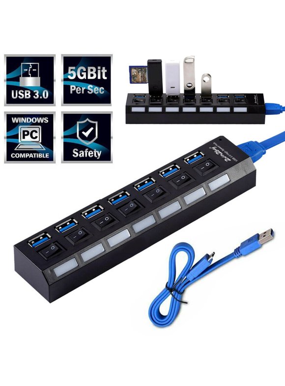 USB Hubs in Hubs and USB Gadgets - Walmart.com