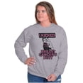 thumbnail image 3 of I Kicked Breast Cancers Butt BCA Women Plus Size Crewneck Sweatshirt Brisco Brands 2X, 3 of 5