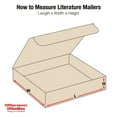 thumbnail image 2 of Box Partners Literature Mailers 9" x 9" x 3" Kraft 50/Bundle M993K, 2 of 4
