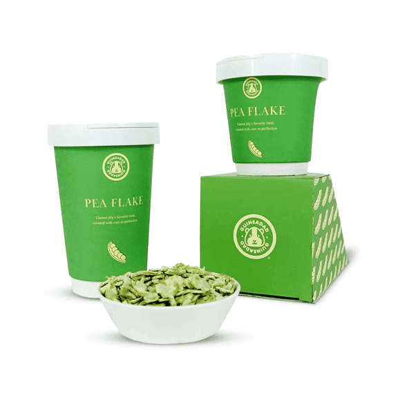 GuineaDad Pea Flakes Treat Cup | 16oz