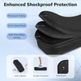 thumbnail image 2 of Juego de accesorios 4 en 1 compatible con Playstation Portal, estuche rígido EVA para PS5 Portal, funda protectora de silicona, 2 protectores de pantalla, 10 tapas para pulgares, accesorios Ps Portal, 2 of 7