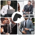 thumbnail image 3 of Corbata con cremallera Minnieouse para hombres textura suave negra NÚMERO 41, 3 of 6