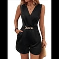 thumbnail image 1 of Mono de Mujer con Cuello de Traje Negro L, 1 of 9