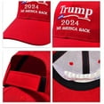 thumbnail image 3 of Casquette de Baseball Brodée Donald Trump, 3 of 5