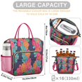 thumbnail image 5 of Pioneer Flower Floral Print Pattern Womens Lunch Box for Work,Insulated Large Lunch Bag for Tween and Teen,Loncheras Para Mujer,Leakproof Adult Lunch Bag for Work,Beach,Travel,Picnic,Camping, 5 of 7