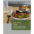 thumbnail image 3 of Generic Serving Bowl Set, Ceramic Pho Bowls with Spoons, Large 40 oz, Dishwasher Safe, 8 Piece, for Noodles Soup Cereal Pasta Salad, 3 of 6