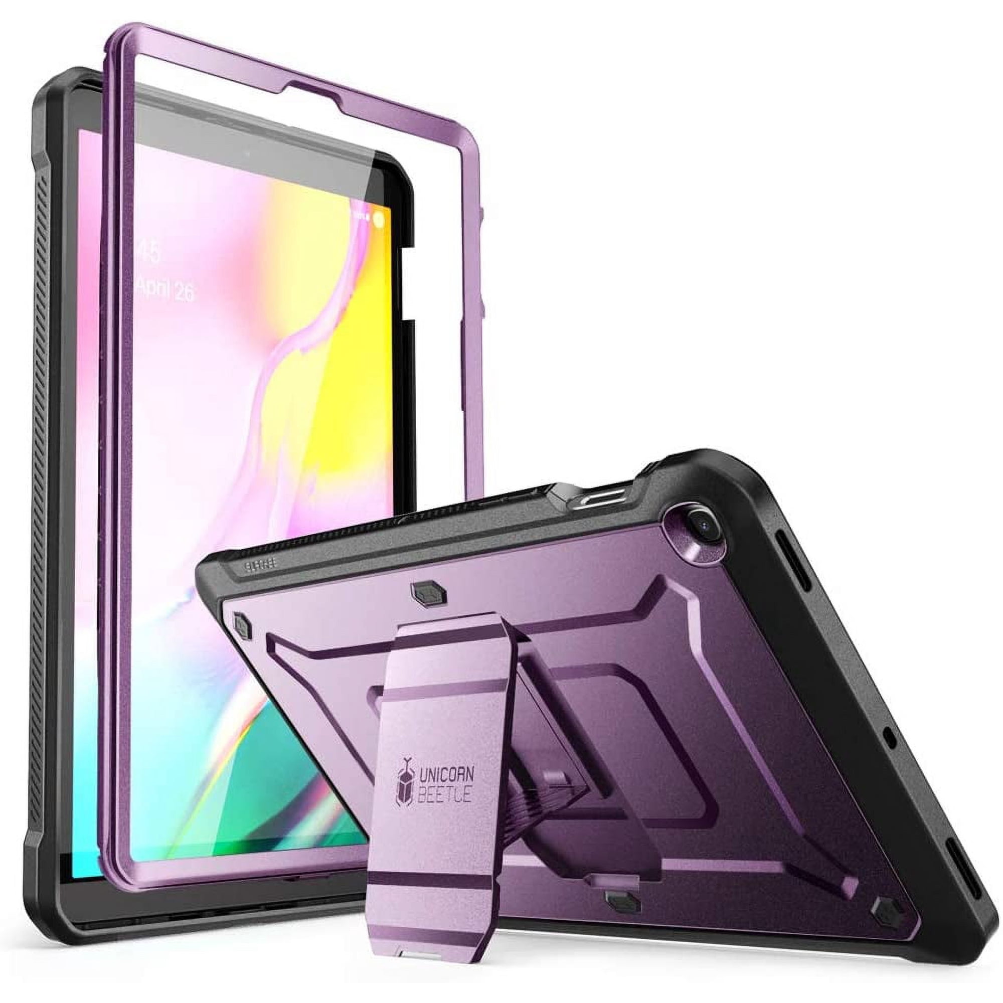 SUPCASE Unicorn Beetle Pro Series for Galaxy Tab S5e Case, Full-Body Rugged Protective Case with Built-in Screen Protector for Samsung Galaxy Tab S5e 10.5"2019 Model (SM-T720/T725) (Purple)
