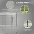 thumbnail image 2 of Soozier 12ft Frence Couvre Trampoline Rond de Remplacement (filet seulement), 2 of 9
