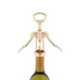 thumbnail image 5 of Twine Winged Corkscrew, Wine Opener for Holiday, Party, Copper and Gold, 5 of 6