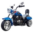 thumbnail image 2 of Freddo Kids Chopper-Style 6V Ride-On Trike, 3–6 Years, 3 mph, LED Lights, 66 lb Max, 2 of 10