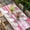 Pink, variant on Sage Green Table Cloths for 5 Foot Rectangle Tables, Modern Abstract Grey Striped Art Patio Waterproof Elastic Fitted Tablecloths, Washable Rectangular Table Cover for Camping