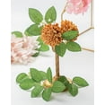 thumbnail image 5 of Artificial Wedding Dahlia Flowers 25pcs Fake Foam Roses with Stem for Wedding Bouquets Centerpieces Arrangements Decoration(Mint Green), 5 of 5
