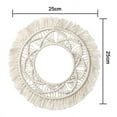 thumbnail image 6 of Boho Macrame Wall Hanging Hand Woven Tapestry Macrame Backdrop for Wall Decor of Modern Farmhouse, Bedroom, Nursery, Wedding, Party,Style:style 2;, 6 of 8