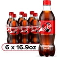 thumbnail image 2 of Coca-Cola Classic Soda Bottles 6 CT / 16.9 fl oz - 2 Box, 2 of 5