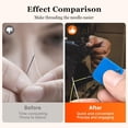 thumbnail image 4 of QenASHaing Automatic Needle Threaders for Hand Sewing, Square Needle Threading Helper for Sewing Machine, Fits All Needle Sizes, Easy Selfthread Needle Threaders Tool, Sewing Supplies, 4 of 7