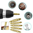 thumbnail image 4 of 6pcs Broken Screw Extractor Kit Damaged Screw Extractor Kit(gold), 4 of 5