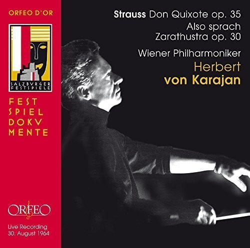 Strauss / Streng / Vienna Philharmonic / Von Karaj   Don Quixote Op. 35   Also Sprach Zarathustra Op. 3 [CD]