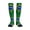 2 Black-2, variant on Brazil Flag Compression Socks Circulation Running Athletic Sports for Women Men