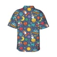 thumbnail image 3 of Haiem Cartoon Space Printed Hawaiian Shirt for Men - Men’s Casual Beach Summer Shirts - Stretch Fabric with Modern Fit-Small, 3 of 9