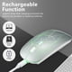 thumbnail image 5 of Laptop Gaming Wireless Mouse Home Office Portátil Luz colorida 1200 DPI Ratones recargables ajustables con receptor USB Silver Grey Inevent EL005441-02B, 5 of 7