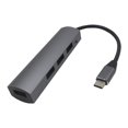 thumbnail image 1 of USB C .0 Tipo .1 Adaptador de Divisor Múltiple de 4 Puertos OTG para Gris perfke adaptador usb c hub dongle, 1 of 6