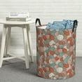 thumbnail image 6 of DouZhe Waterproof Collapsible Large Laundry Baskets, Abstract Colorful Lines Prints Circular Hamper with Handles, 6 of 7