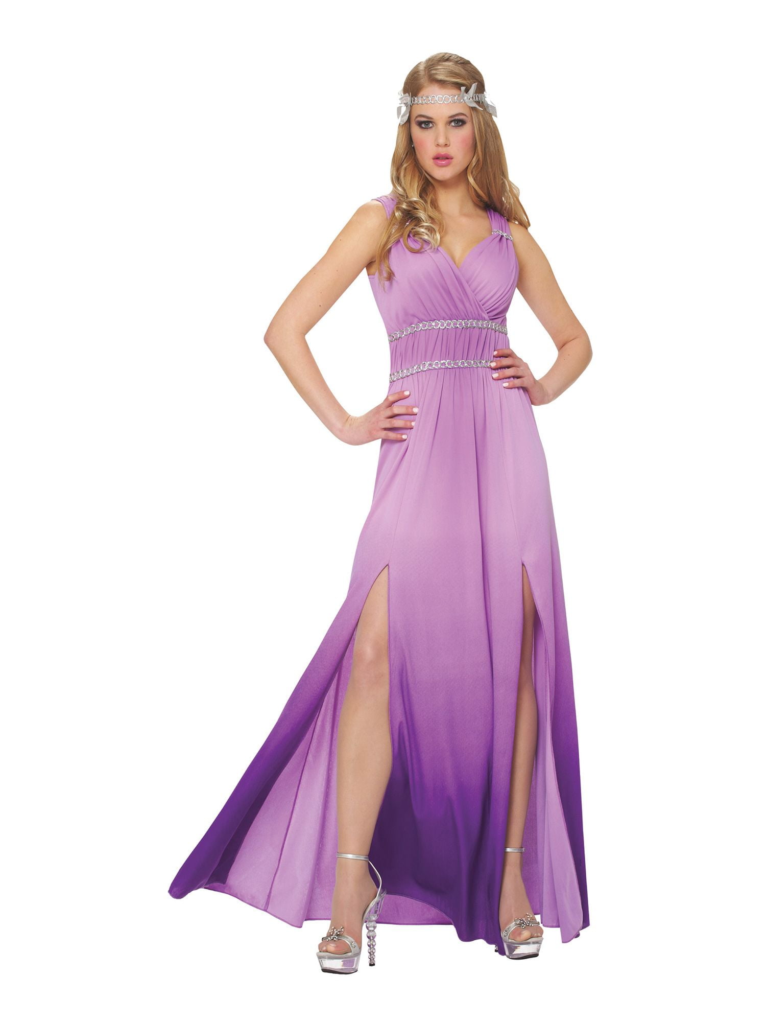 Purple greek goddess dress Clearance