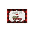 thumbnail image 2 of 1PC Buffalo Plaid Valentines Day Placemat for Dining Table Farmhouse Holiday Party Decoration, 2 of 2