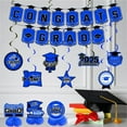 thumbnail image 5 of Graduation Decorations Blue Themed Set - Congrats Grad Banner, Class Of 2025 , Balloons & Streamers Kit - Complete Party Supplies For High School &, 5 of 5