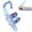 Blue, variant on Owlprince Pencil Grips for Handwriting, Ergonomic Writing Aid with Wrist Support Brace (Right Hand Use) , Adjustable Posture Support Training Kit - Yellow