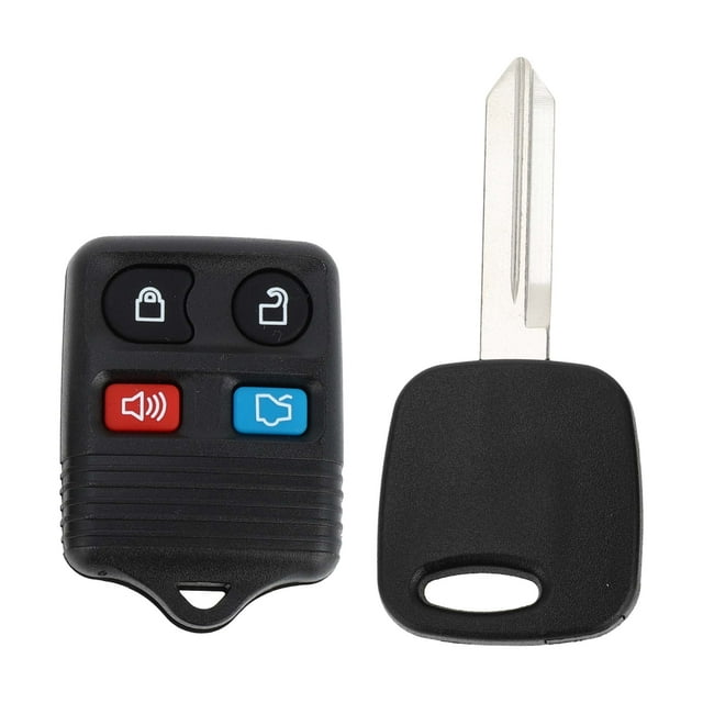 Llave de entrada sin llave Unique Bargains 315MHz CWTWB1U345 para Ford Focus con chip 4C y 4 botones