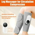 thumbnail image 2 of Air Compression Leg Massager, Multiple Modes, Portable, Improves Circulation, Relieve Fatigue, 2 of 8