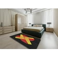 thumbnail image 4 of Ahgly Company Indoor Rectangle Patterned Brown Novelty Area Rugs, 10' x 13', 4 of 6