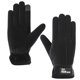 thumbnail image 1 of Guardurnaity 1 par de guantes cálidos portátiles para hombres y mujeres, senderismo, viajes, suaves, transpirables, guantes para pantalla táctil para guantes y mitones Negro Tipo 1 Guardurnaity AP013242-01, 1 of 6