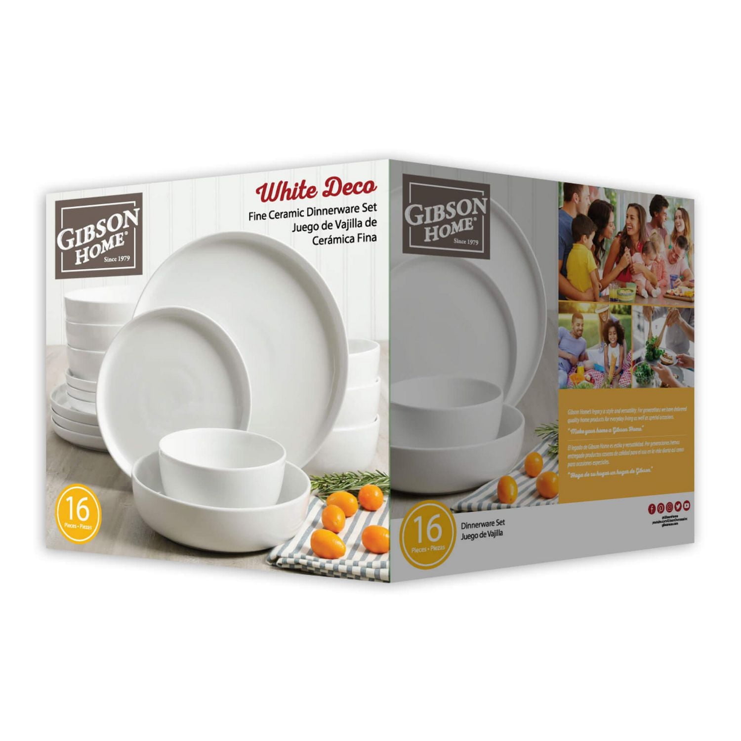 16 Piece Vajilla Gibson Home Since 1979 Buy Gibson Home 16 Piece