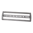 thumbnail image 4 of HILABEE Belt Positioning Auxiliary Ruler Cutting Punch Hole Tool Lightweight Punch Hole Spacing Tool Point End Holes Position Stencil Water Droplets, 4 of 9
