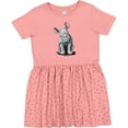 thumbnail image 3 of Inktastic Curious Rhinos Girls Toddler Dress, 3 of 5
